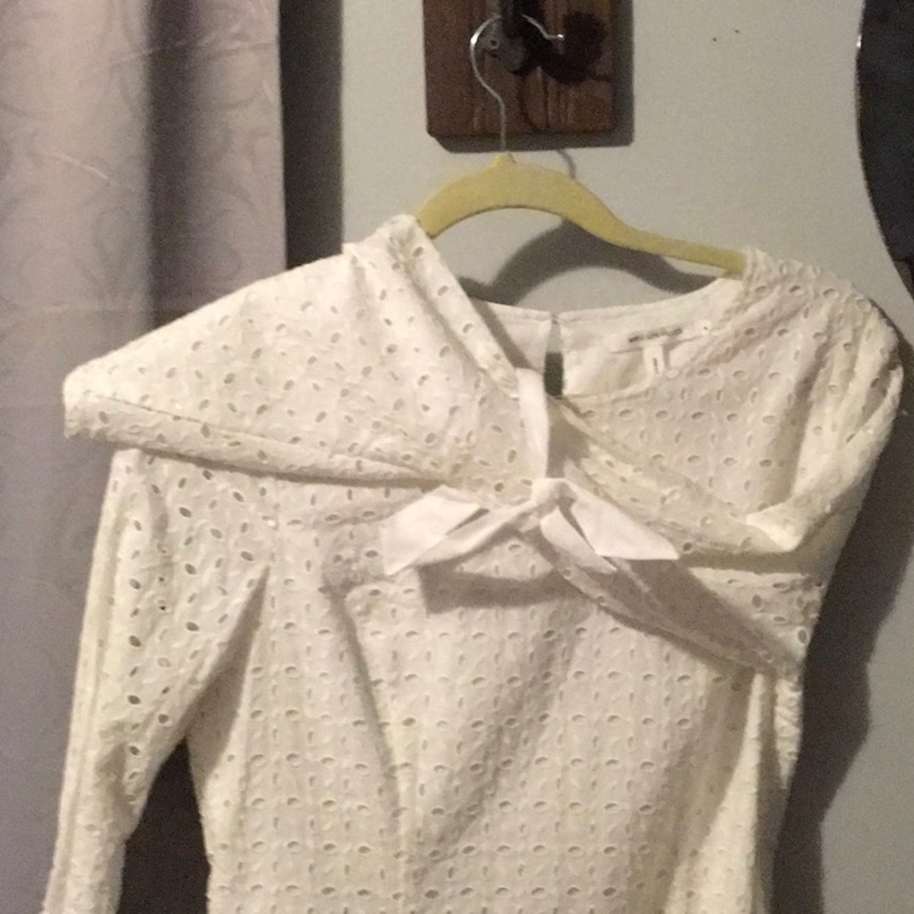 white Ave Les Filles dress NWOT